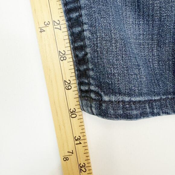 Rock Revival Men's Wales Alt Straight Leg Distressed Jeans Size 36 - Picture 15 of 15